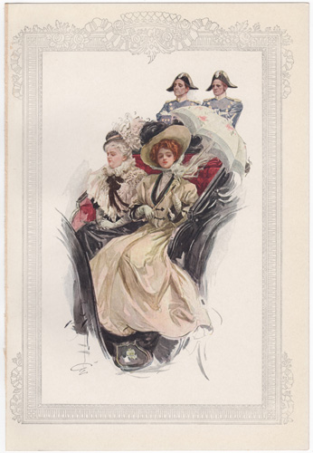 Bachelor Belles by Harrison Fisher (1908)